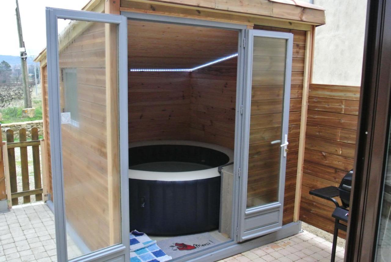 Gite Du Serre De Boudre Climatise, Spa Permanent Buisson 外观 照片