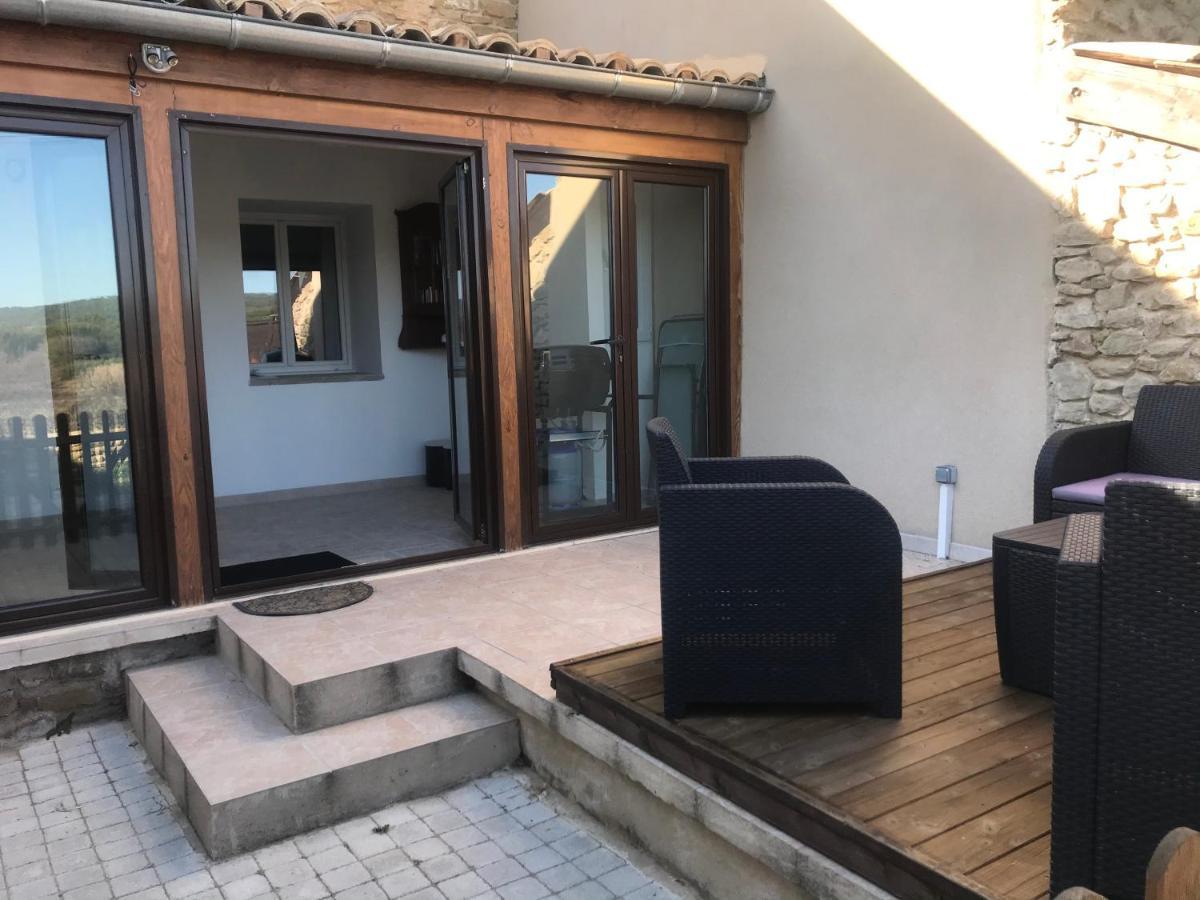 Gite Du Serre De Boudre Climatise, Spa Permanent Buisson 外观 照片