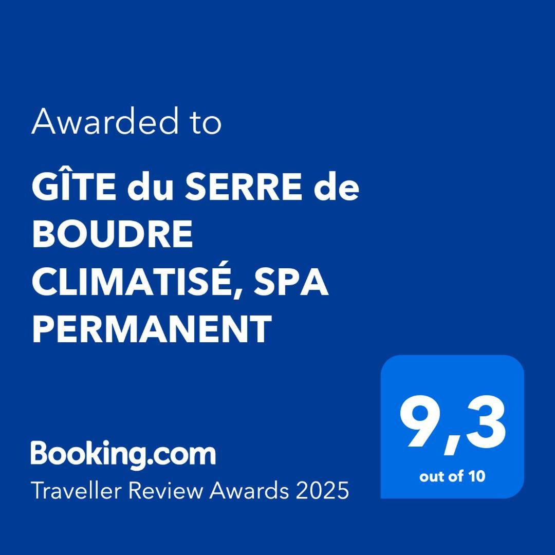 Gite Du Serre De Boudre Climatise, Spa Permanent Buisson 外观 照片